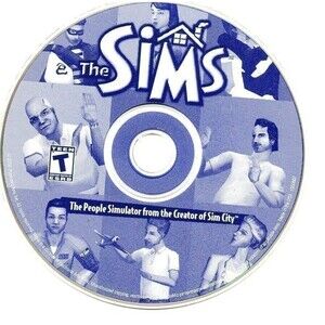 SIM PC Games, Vintage 2-Pack: The Sims 1, Sim Theme Park for Legacy PC's c. 2000